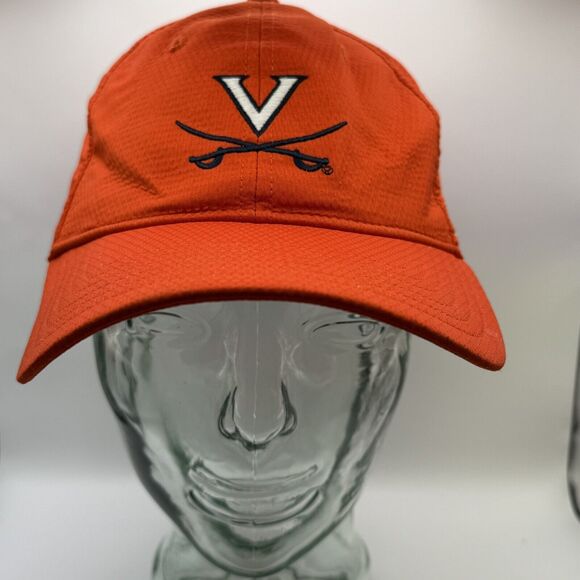 Signatures Accessories - Virginia Cavaliers Hat Cap Strapback Orange Blue Embroidered Adult Under Armour